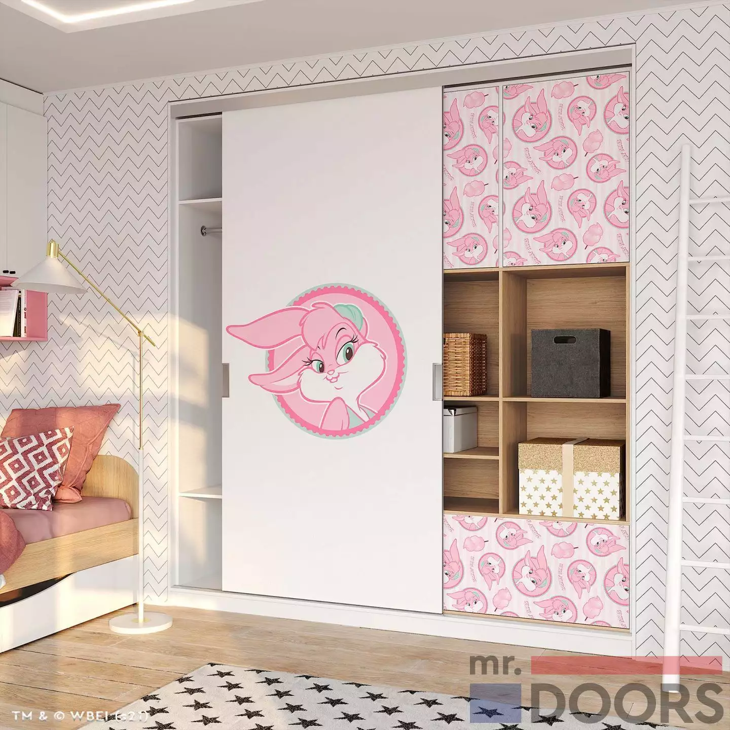 Оригинальные и практичные шкафы купе для детской комнаты на заказ: воплощение идей
