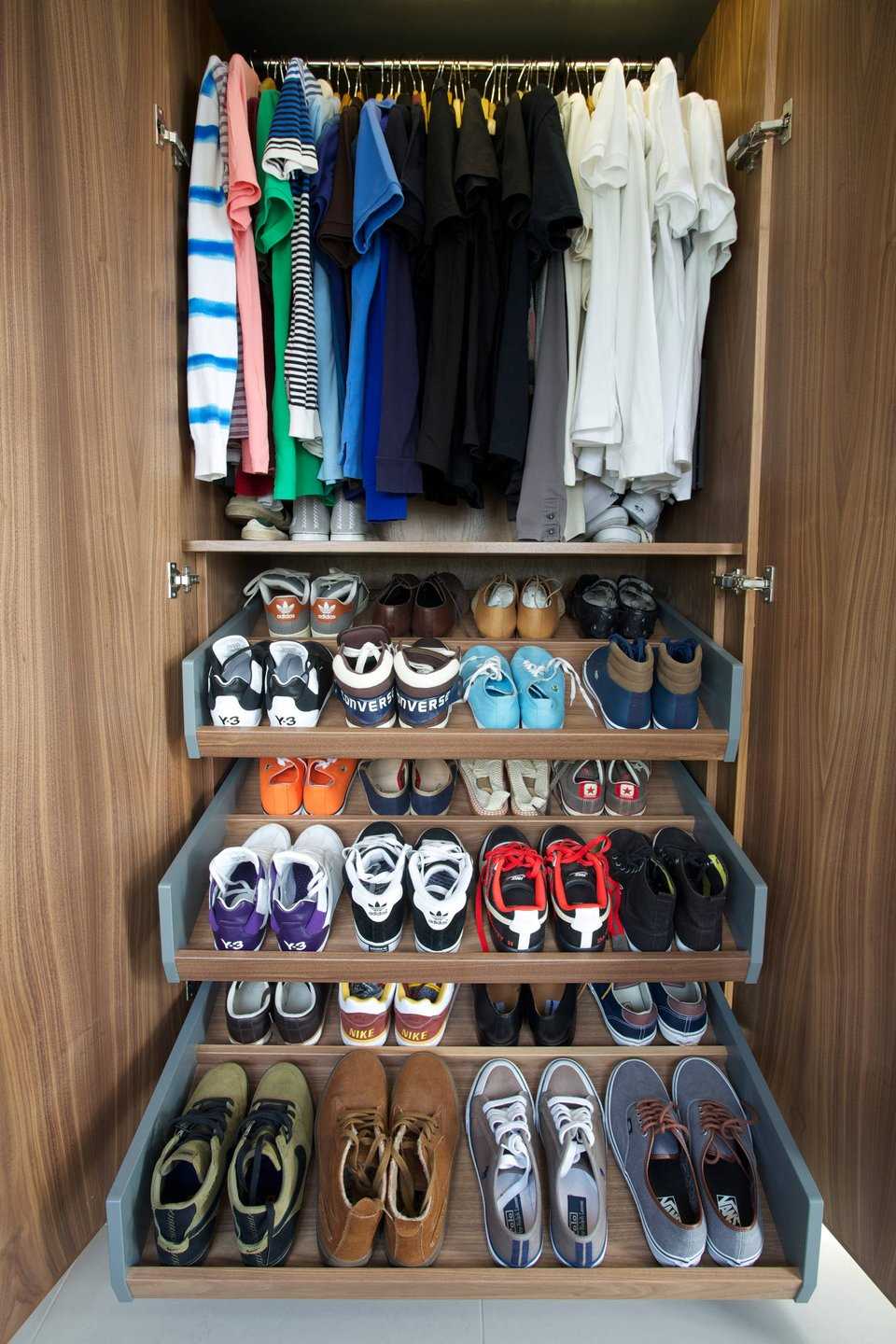 Шкаф купе с опцией для обуви: сделайте свою систему хранения уникальной